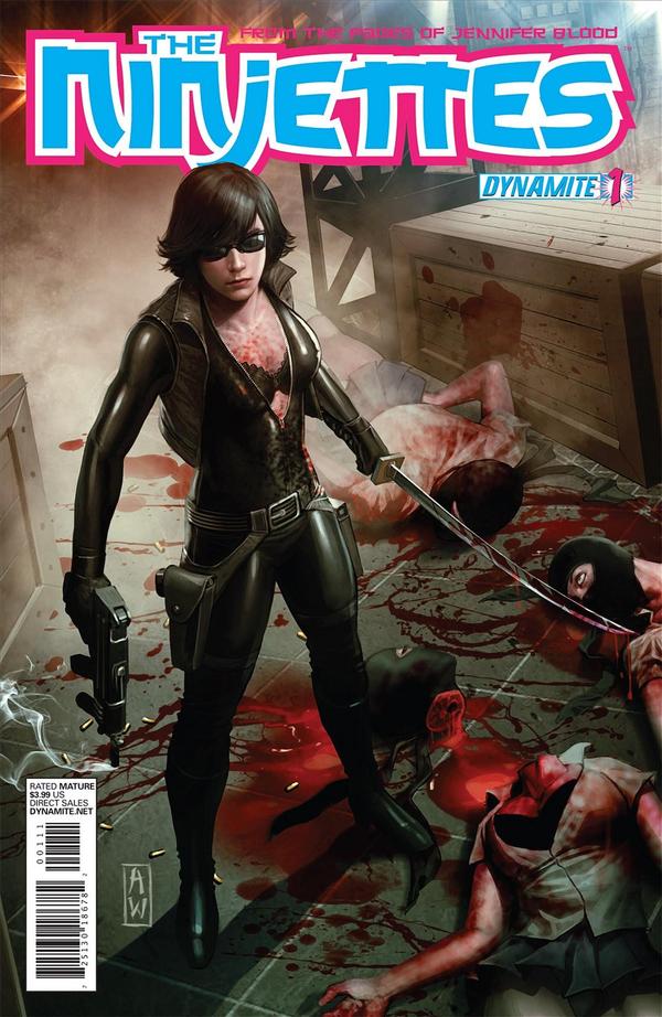 The Ninjettes (2012) #1 cover