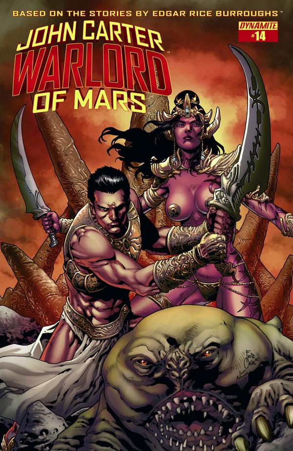 John Carter, Warlord of Mars (2014) #14 cover