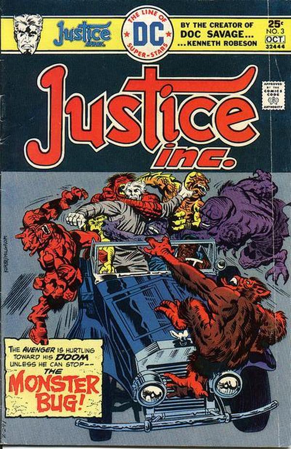 Justice, Inc. #3 cover