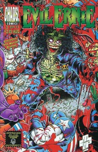 Cover of Evil Ernie vs. the Super Heroes #1