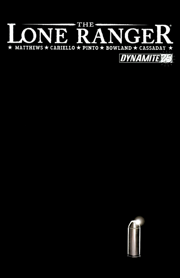 The Lone Ranger (2006) #25 cover