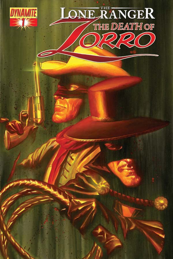 The Lone Ranger & Zorro: The Death of Zorro (2011) #1 cover