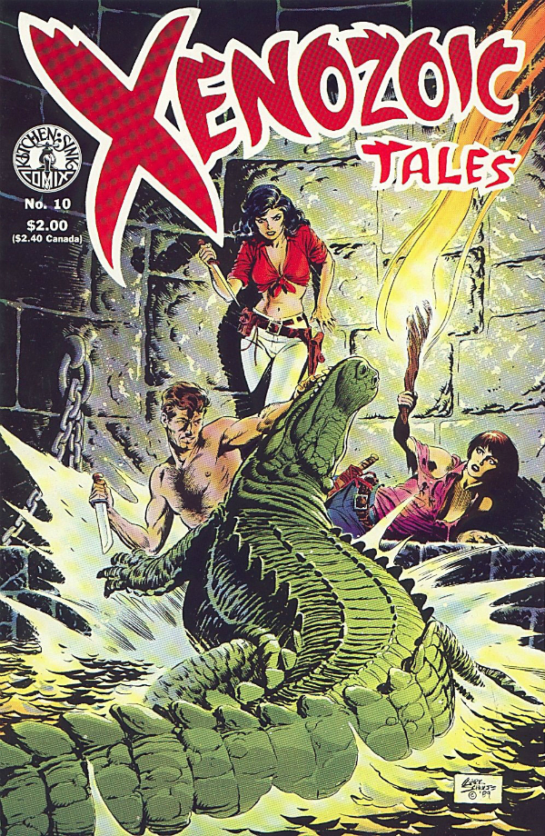 Cover of Xenozoic Tales #10