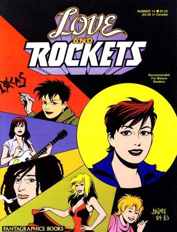 Love and Rockets (1982) #13 cover