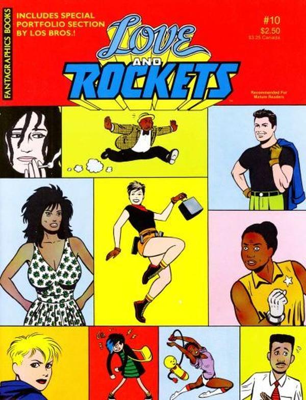 Love and Rockets (1982) #10 cover