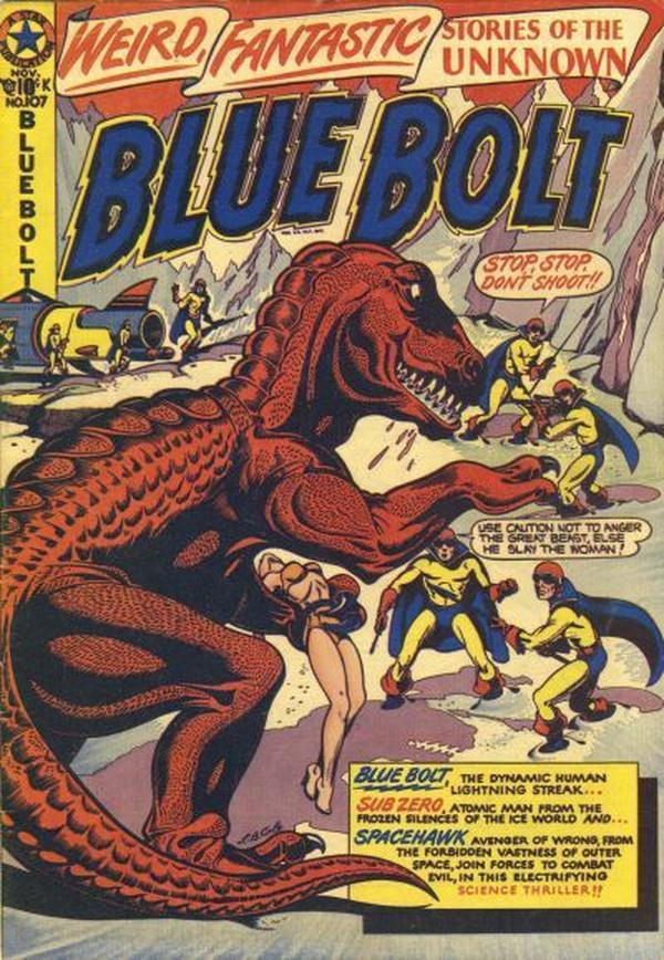 Cover of Blue Bolt #107