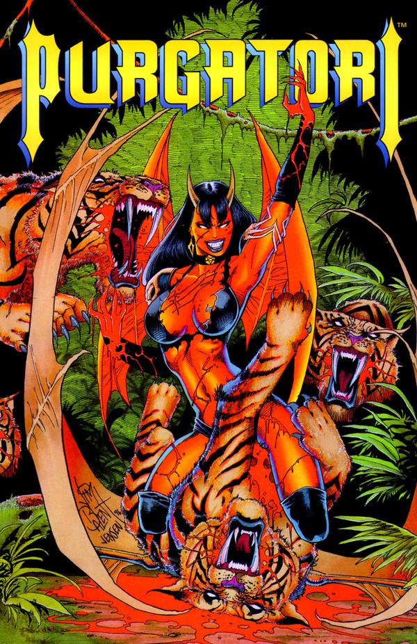 Cover of Purgatori: The Vampires Myth #3