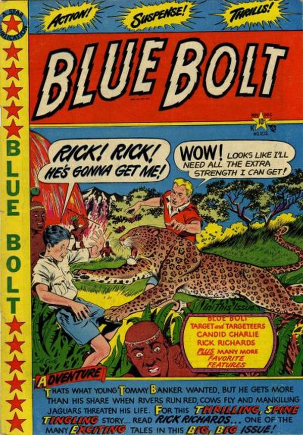 Cover of Blue Bolt #102
