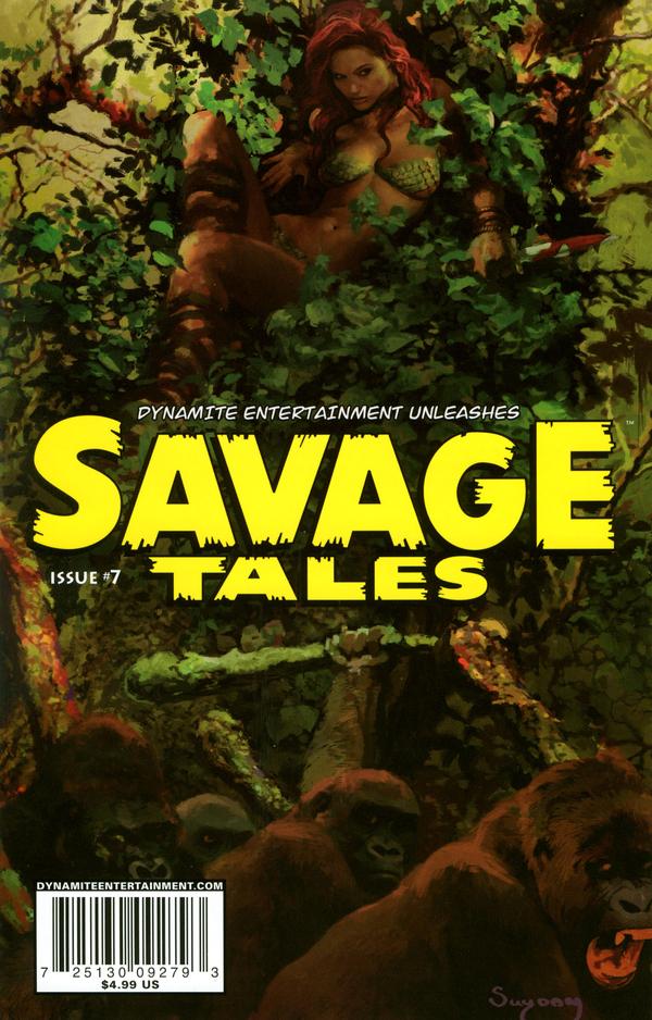 Savage Tales (2007) #7 cover