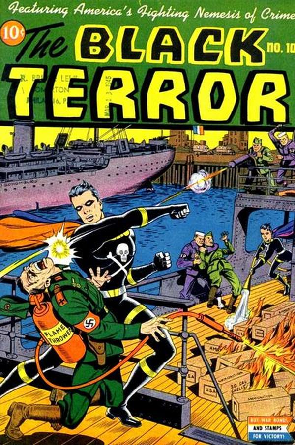 Cover of The Black Terror #10