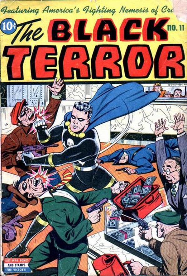 Cover of The Black Terror #11