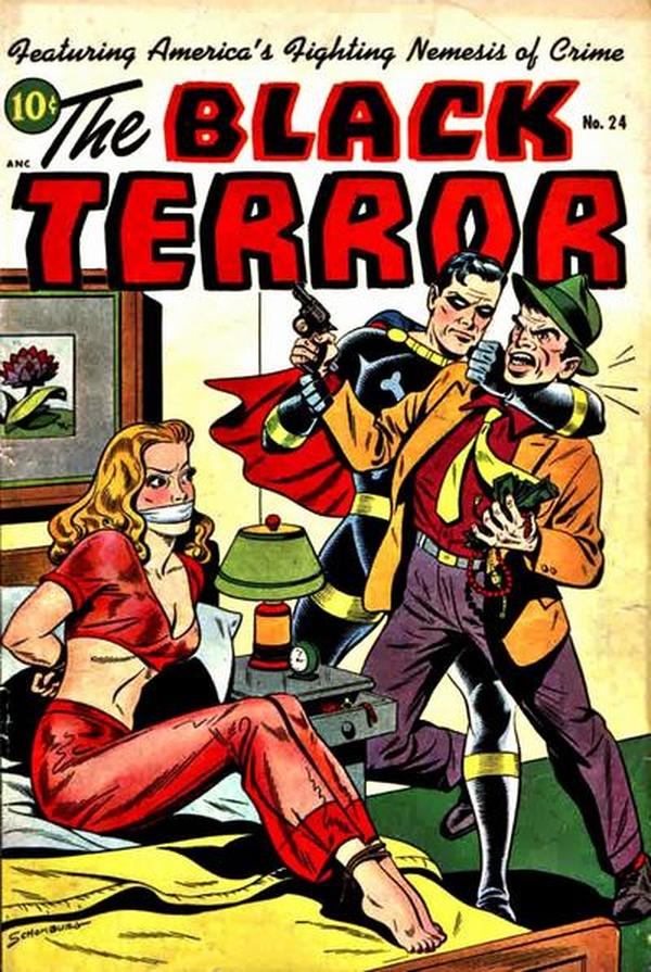 Cover of The Black Terror #24