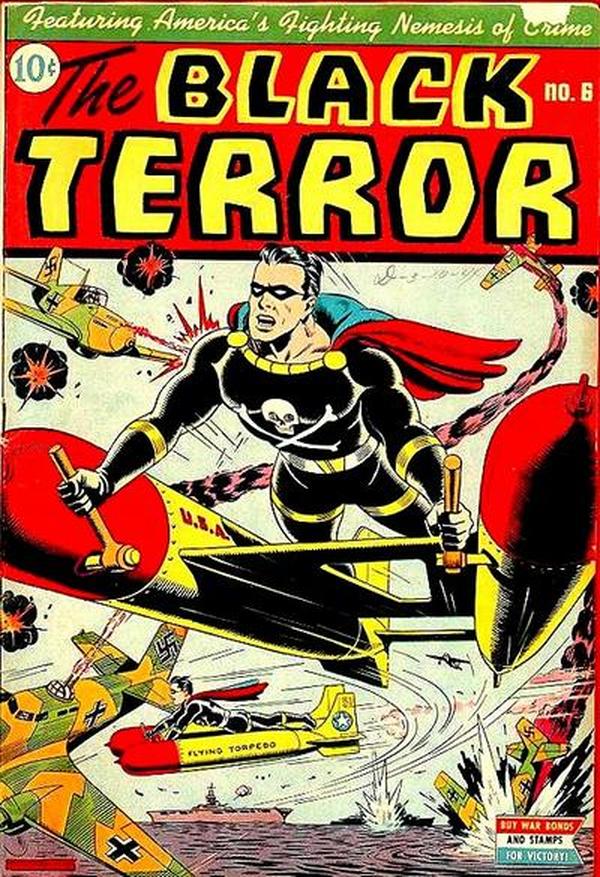 Cover of The Black Terror #6