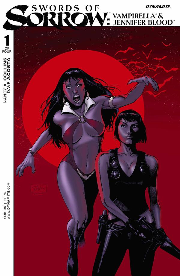 Swords of Sorrow: Vampirella & Jennifer Blood (2015) #1 cover