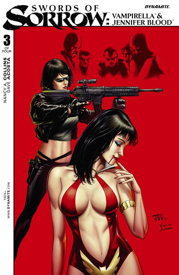 Swords of Sorrow: Vampirella & Jennifer Blood (2015) #3 cover