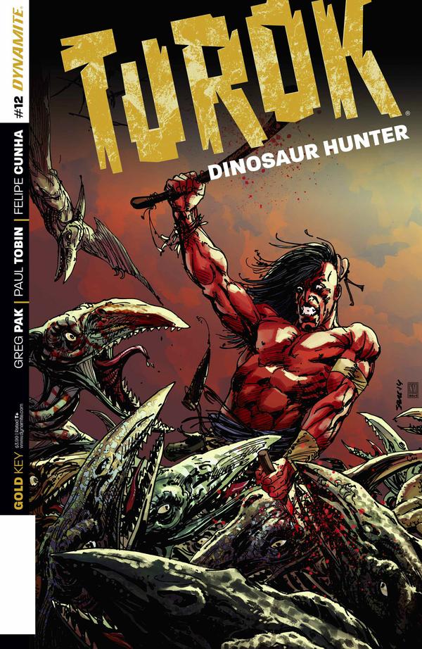 Turok: Dinosaur Hunter #12 cover
