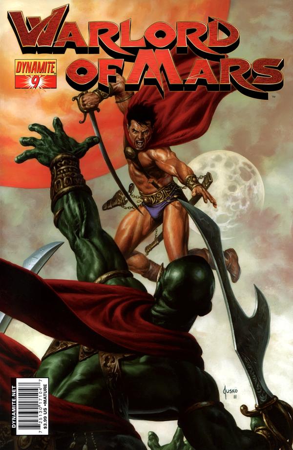 Warlord of Mars (2010) #9 cover