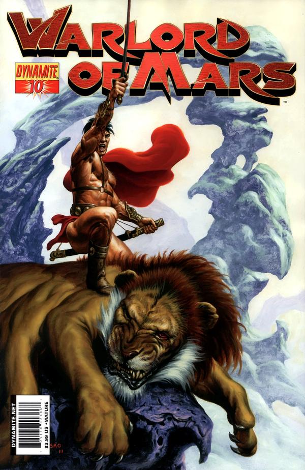 Warlord of Mars (2010) #10 cover
