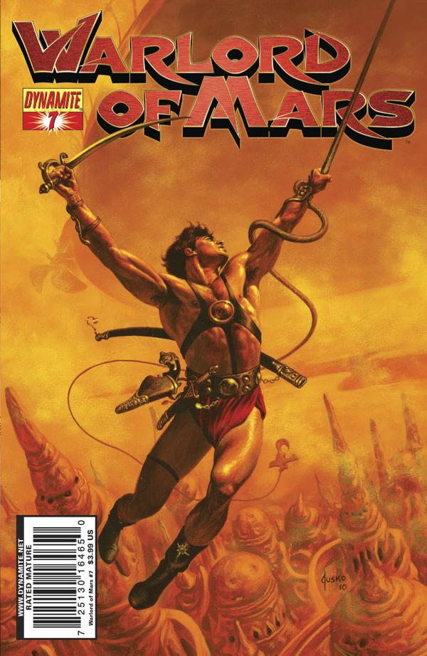 Warlord of Mars (2010) #7 cover