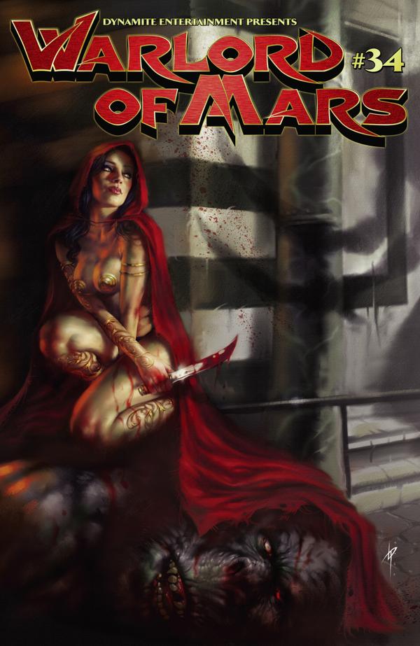Warlord of Mars (2010) #34 cover