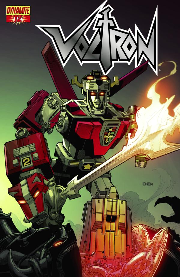 Voltron (2011) #12 cover
