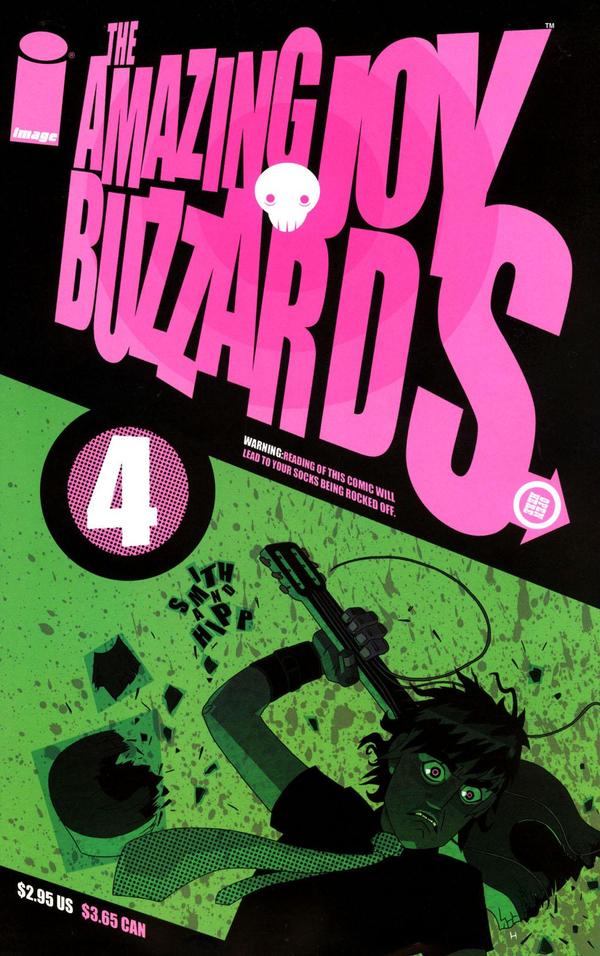 The Amazing Joy Buzzards #4 cover