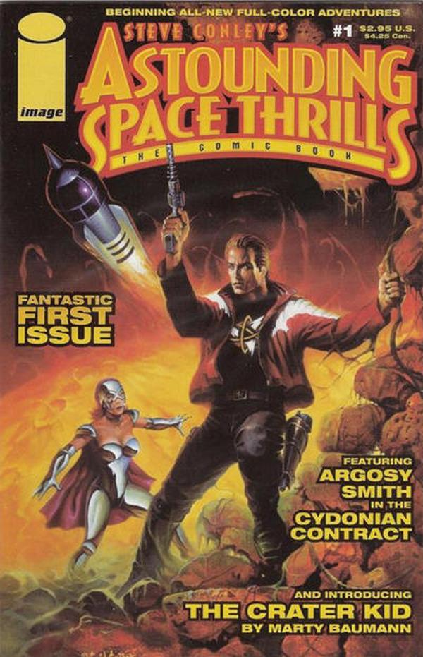 Astounding Space Thrills: The Comic Book #1 cover