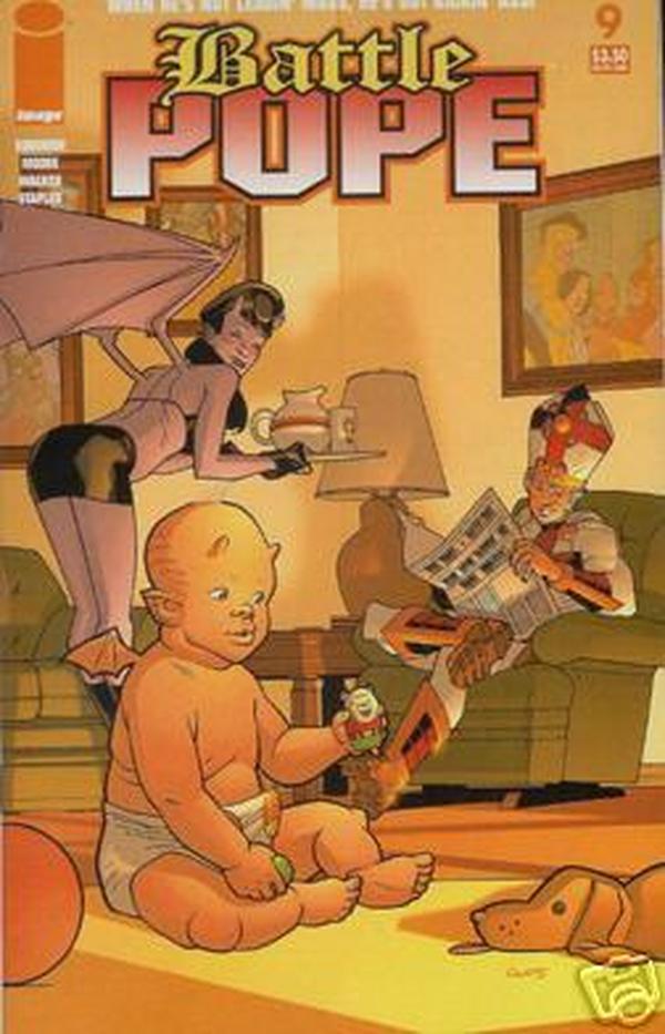 Battle Pope (2005) #9 cover