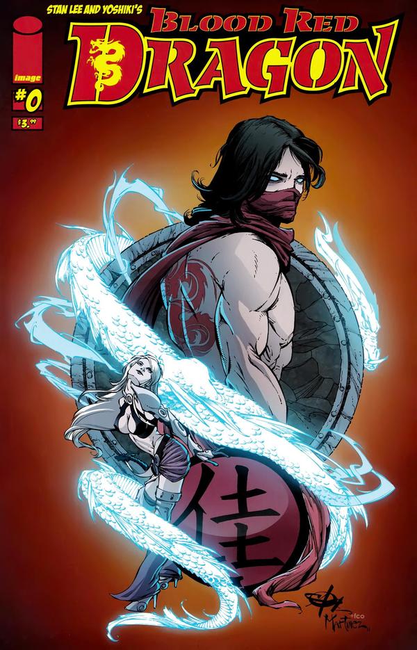 Blood Red Dragon #0 cover