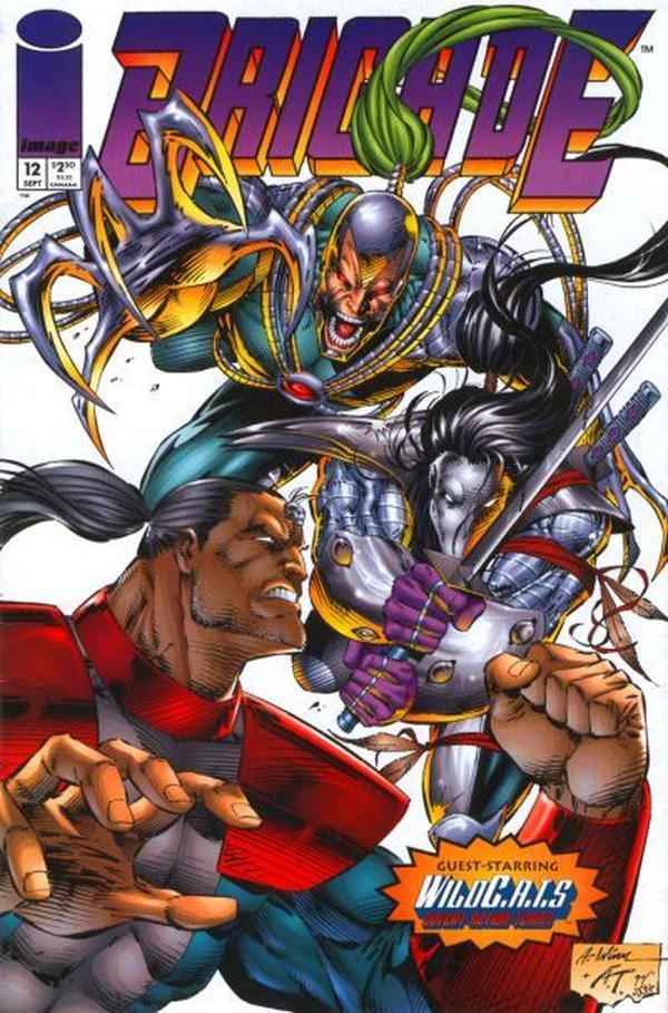 Brigade (1993) #12 cover