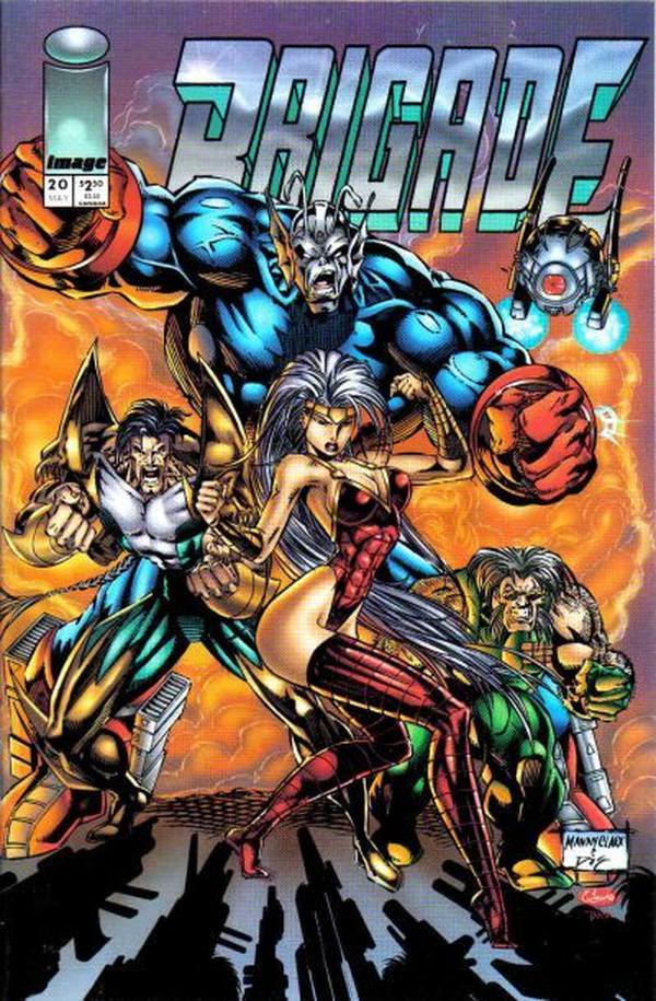 Brigade (1993) #20 cover