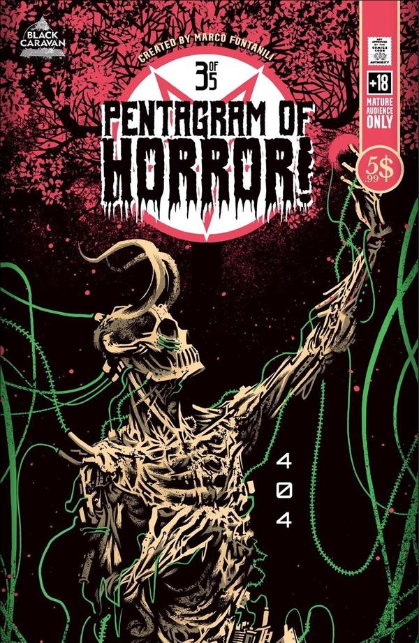 Cover of Pentagram of Horror #3