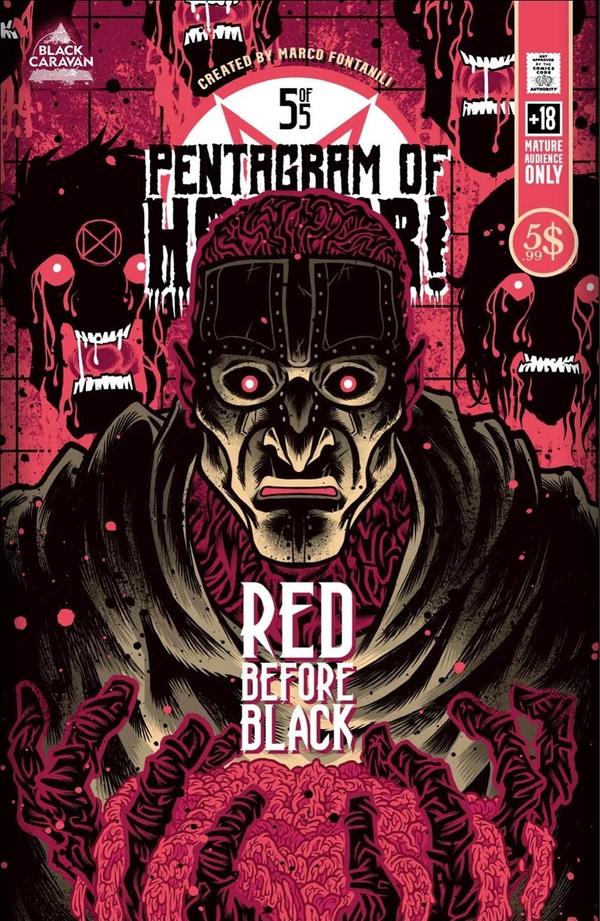 Pentagram of Horror #5 cover
