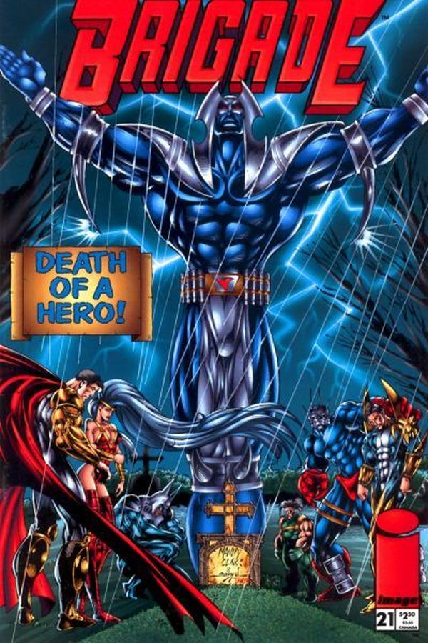 Brigade (1993) #21 cover