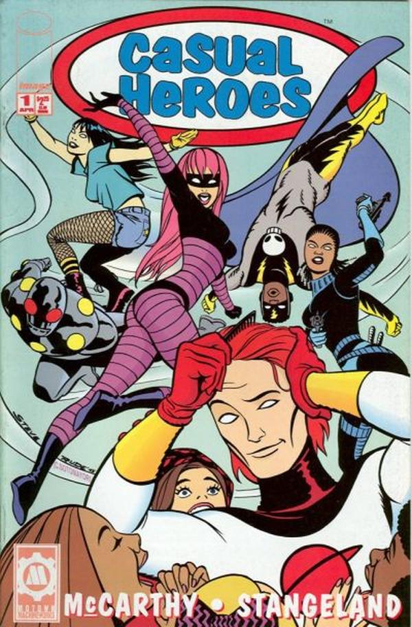 Casual Heroes (1996) #1 cover