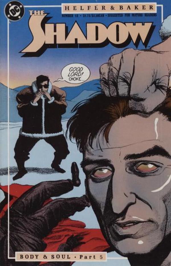 The Shadow (1987) #18 cover