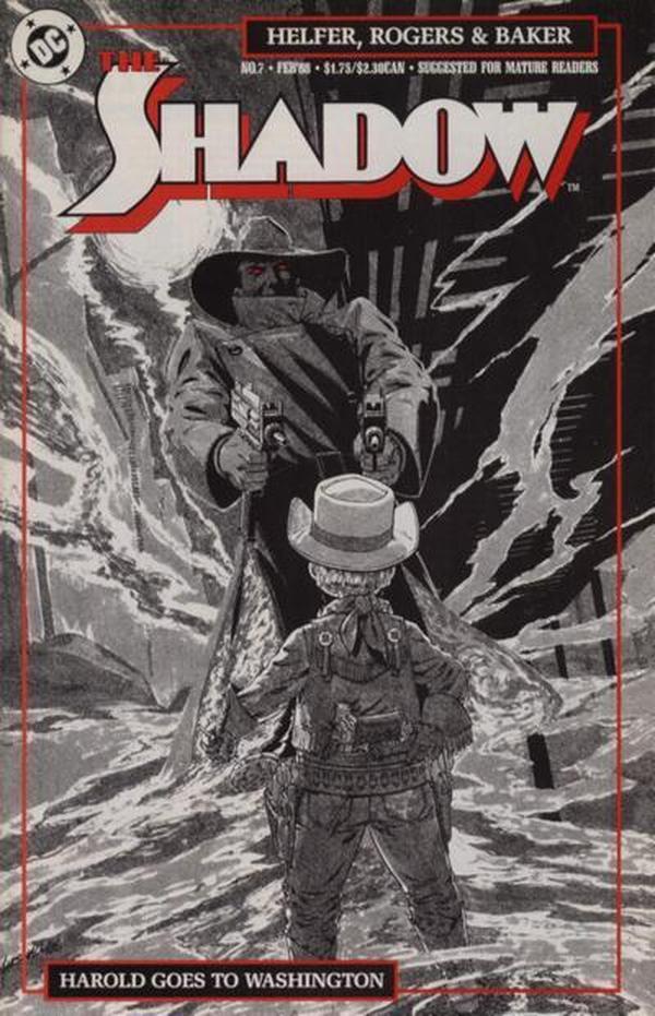 The Shadow (1987) #7 cover