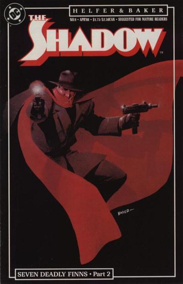The Shadow (1987) #9 cover