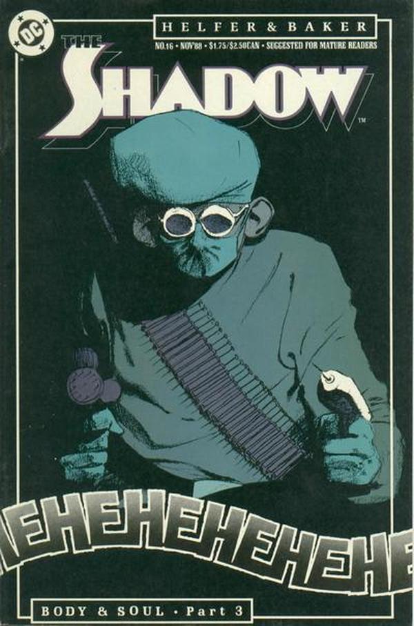 The Shadow (1987) #16 cover