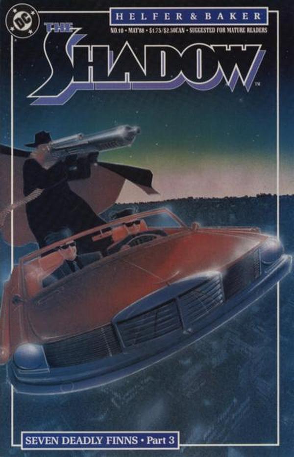 The Shadow (1987) #10 cover