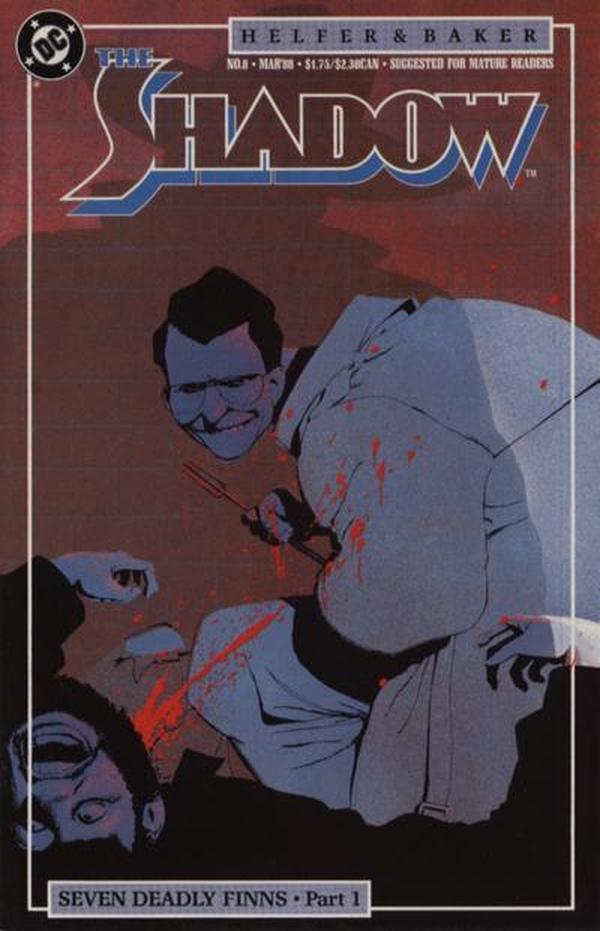 The Shadow (1987) #8 cover