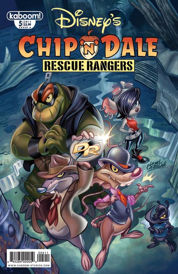 Chip 'n' Dale Rescue Rangers #5 cover