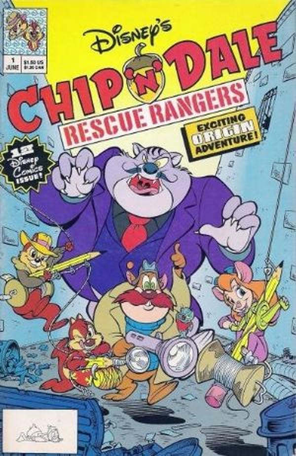 Cover of Chip 'n' Dale Rescue Rangers #1