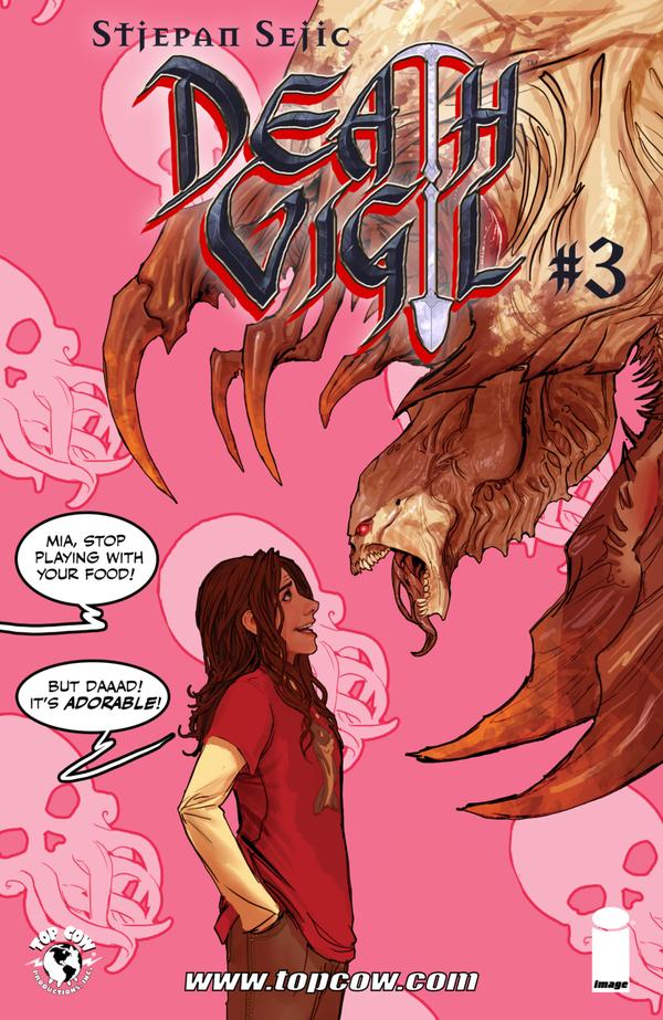 Cover of Death Vigil #3