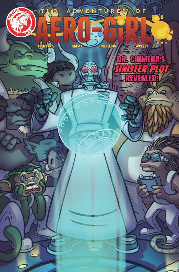 Cover of The Adventures of Aero-Girl #3