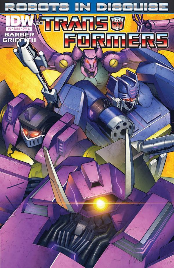 The Transformers: Robots in Disguise #2 cover