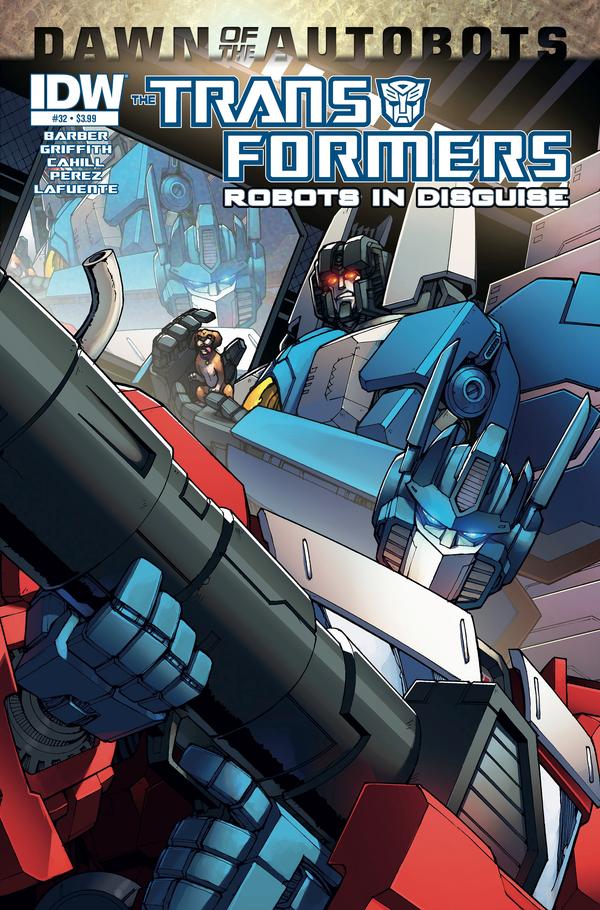 The Transformers: Robots in Disguise (2012) #32 cover