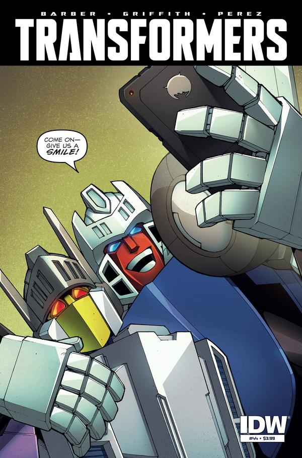 The Transformers (2014) #44 cover