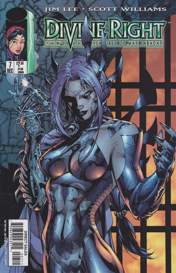 Divine Right (1997) #7 cover