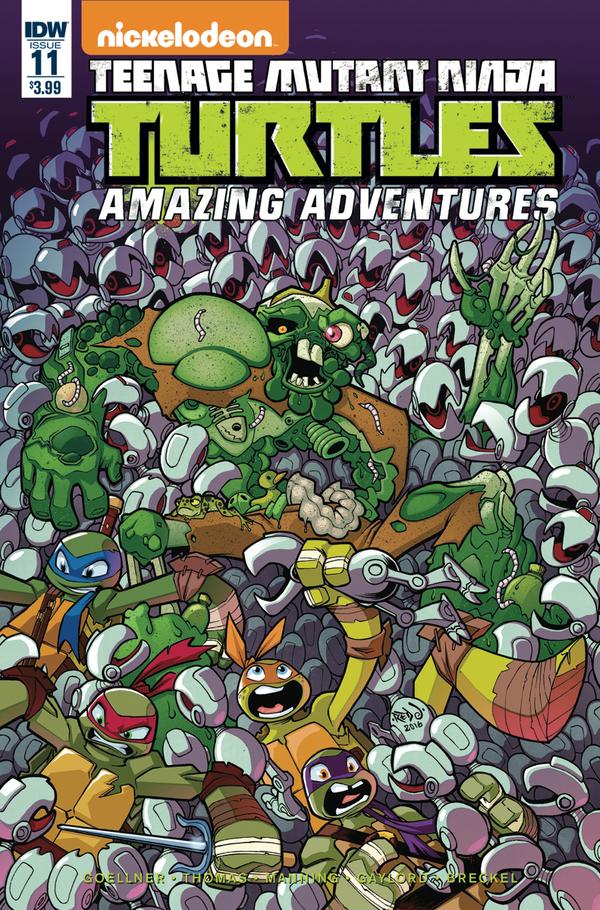 Teenage Mutant Ninja Turtles: Amazing Adventures (2015) #11 cover